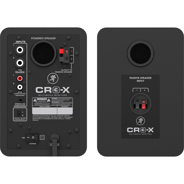 Main product image for Mackie CR3-X 3" Multimedia Monitors Speaker Pair249-600